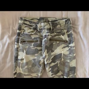 ZARA Camo jeans
